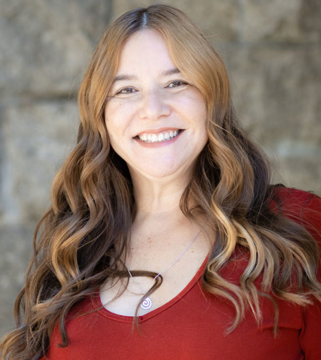 Jennifer Underhill smiling into camera